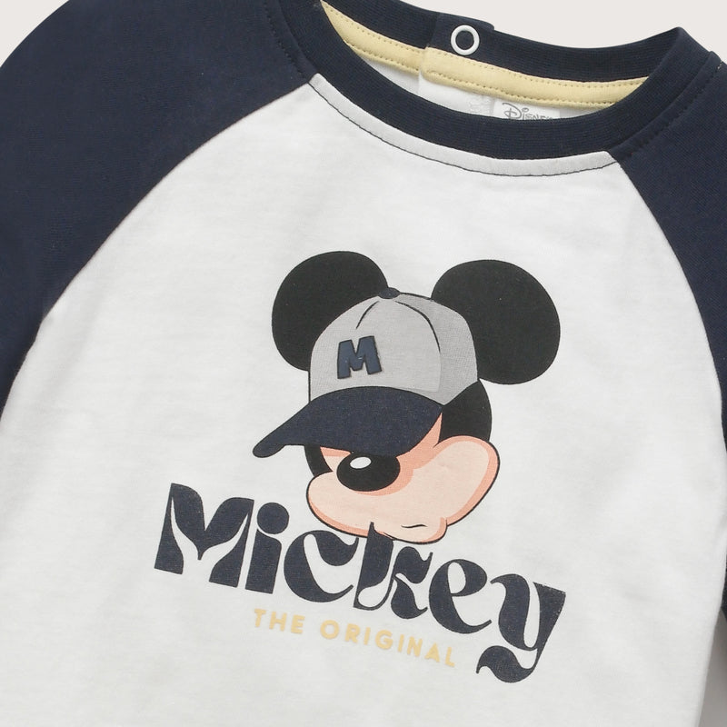 Polera Manga Larga Azul Disney Infant Niño