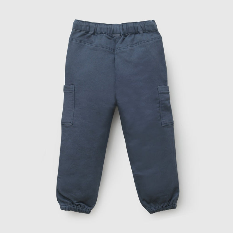 Pantalon cargo niño denim 6-9M a 4-5A
