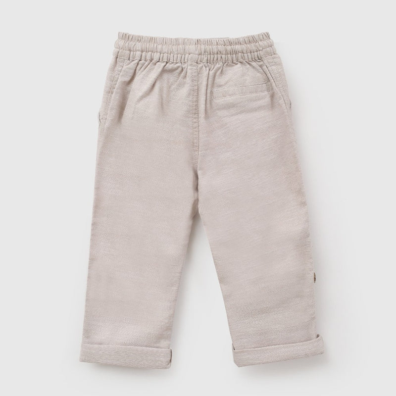 Pantalon niño cafe 6-9M a 4-5A