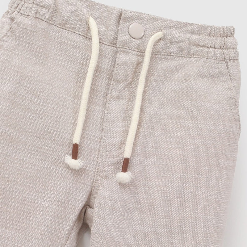 Pantalon niño cafe 6-9M a 4-5A