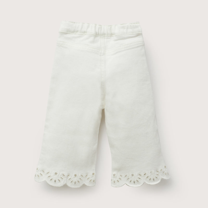 Pantalon Blanco Infant Niña