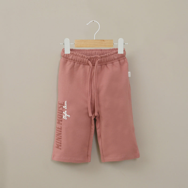 Pantalon Buzo Rosado Disney Infant Niña