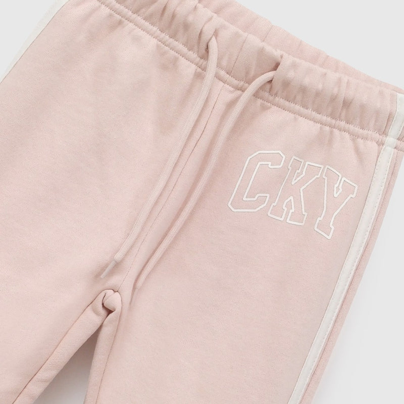 Pantalon buzo cky niña rosa viejo 6-9M a 4-5A