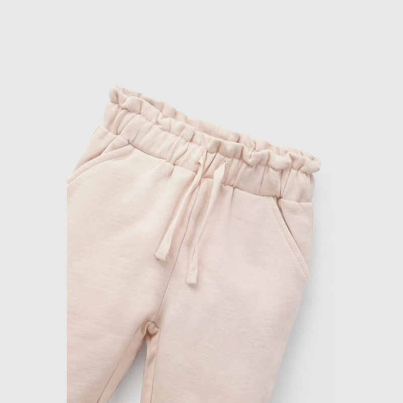 Pantalon buzo niña rosa viejo 6-9M a 4-5A