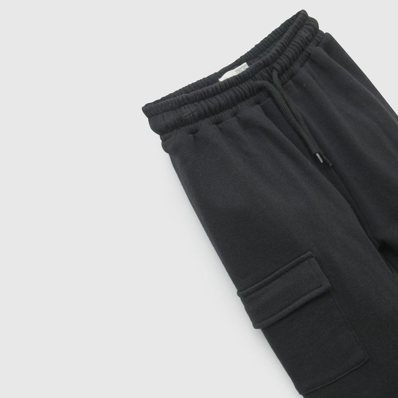Pantalon buzo niño negro 6-9M a 4-5A