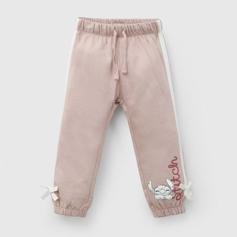 Pantalon buzo Disney Lilo & Stitch niña rosa viejo 6-9M a 4-5A