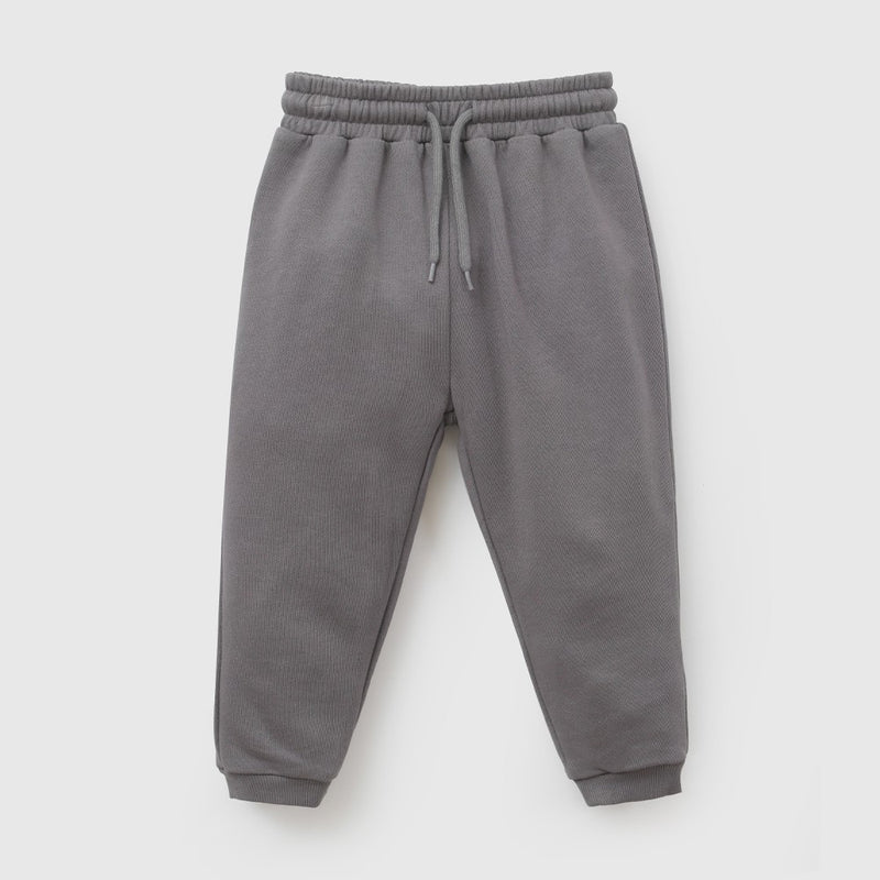 Pantalon buzo niño grafito 6-9M a 4-5A