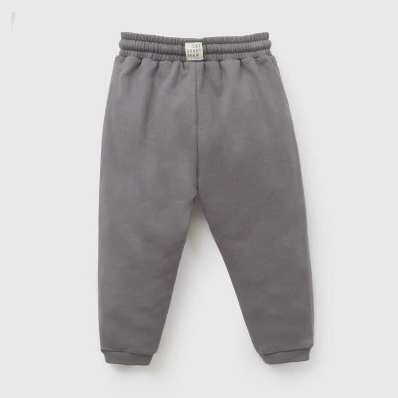 Pantalon buzo niño grafito 6-9M a 4-5A