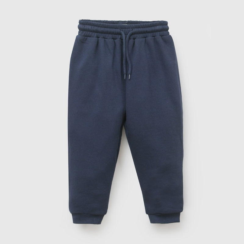 Pantalon buzo niño azul marino puño 6-9M a 4-5A