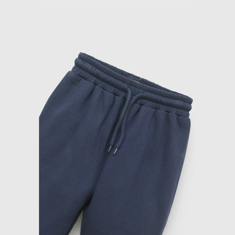 Pantalon buzo niño azul marino puño 6-9M a 4-5A