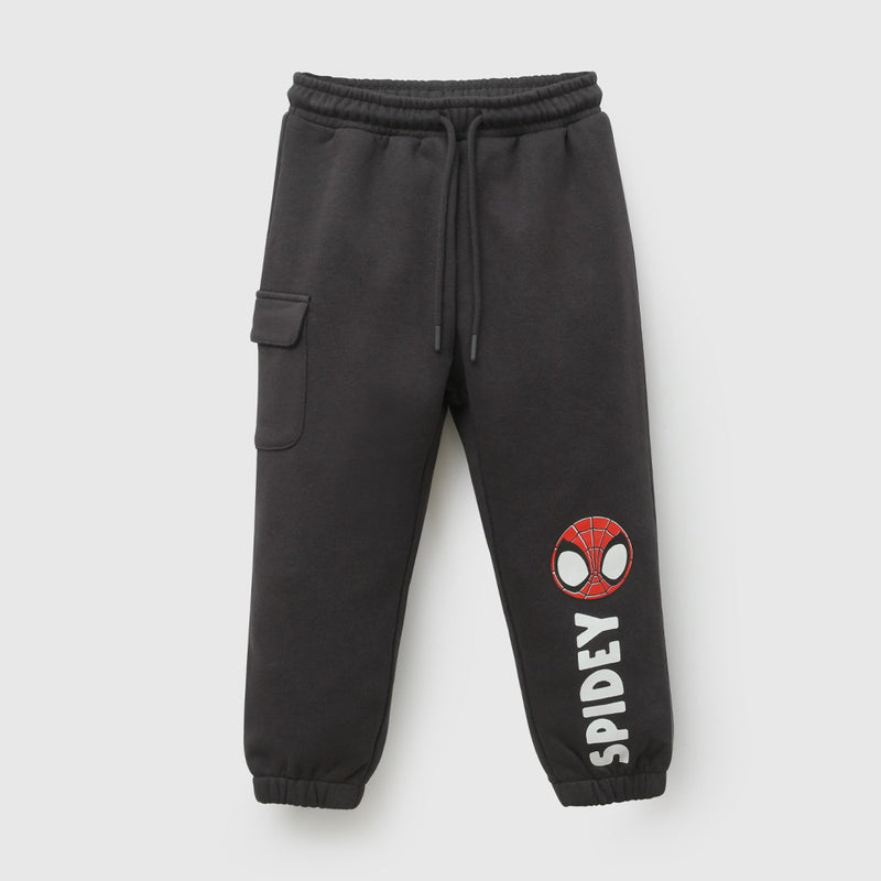 Pantalon buzo Disney Spidey niño marengo 18/24M a 6-7A