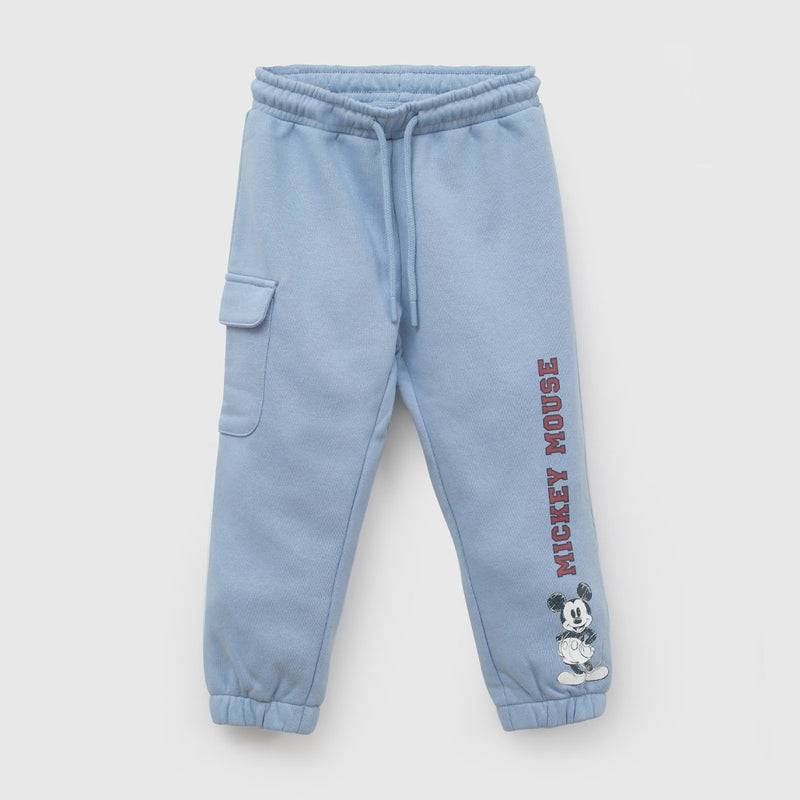 Pantalon buzo Disney Mickey Mouse niño denim 6-9M a 4-5A