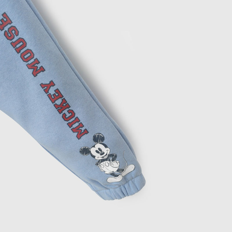 Pantalon buzo Disney Mickey Mouse niño denim 6-9M a 4-5A
