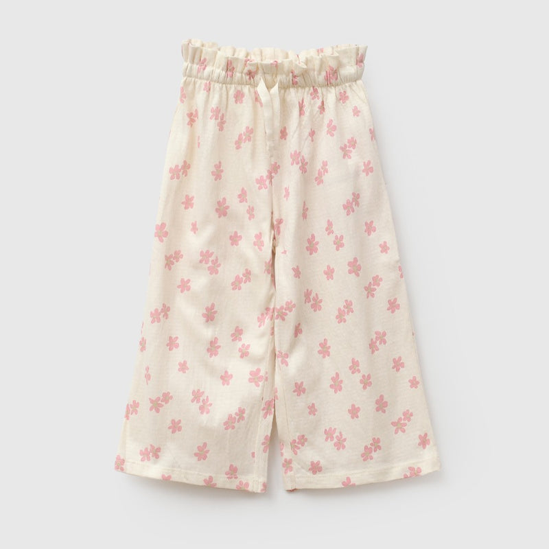 Pantalon tejido waffle niña multicolor 6-9M a 4-5A