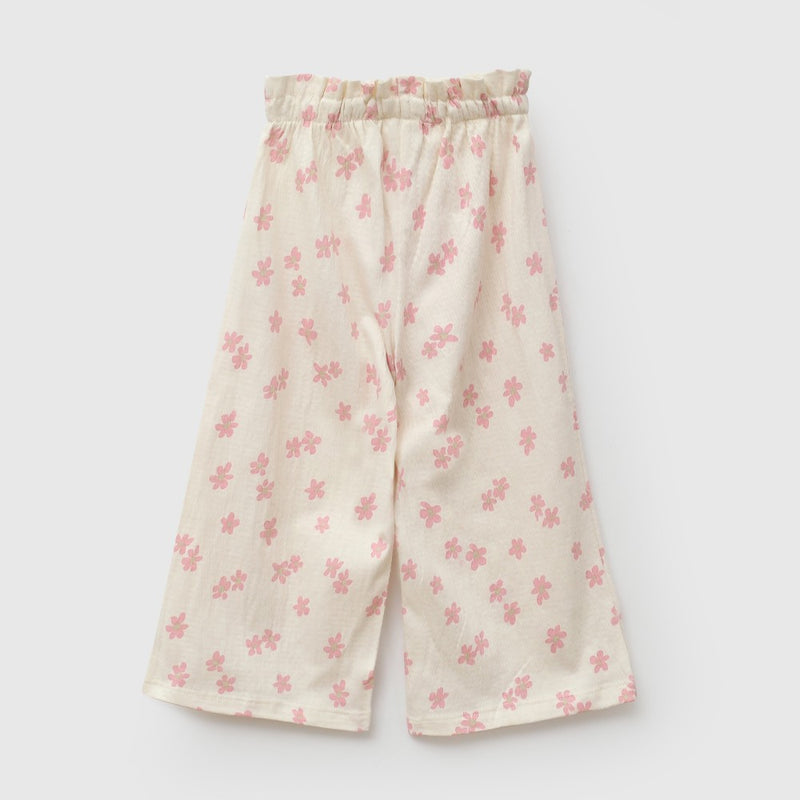Pantalon tejido waffle niña multicolor 6-9M a 4-5A