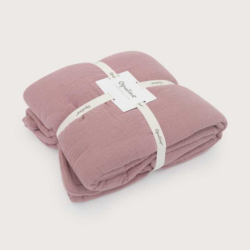 Cobertor De Cuna Rosado Bebé Niña