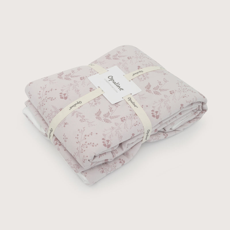 Cobertor De Cuna Estampado Rosado Bebé Niña