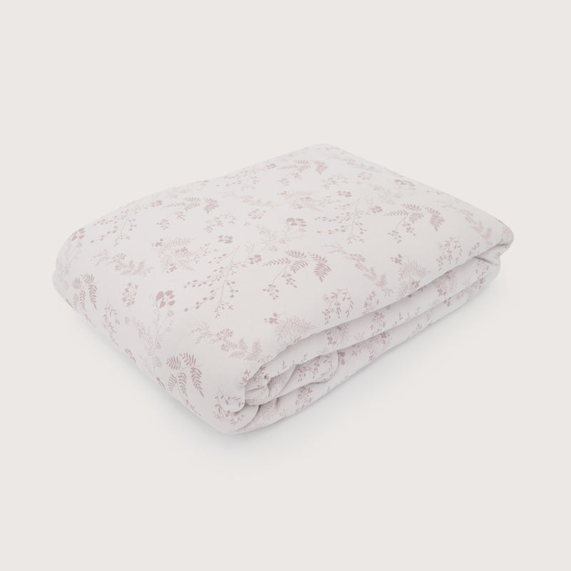 Cobertor De Cuna Estampado Rosado Bebé Niña