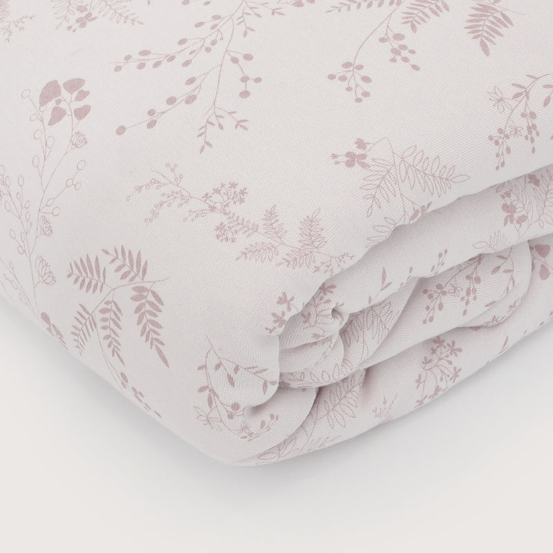 Cobertor De Cuna Estampado Rosado Bebé Niña