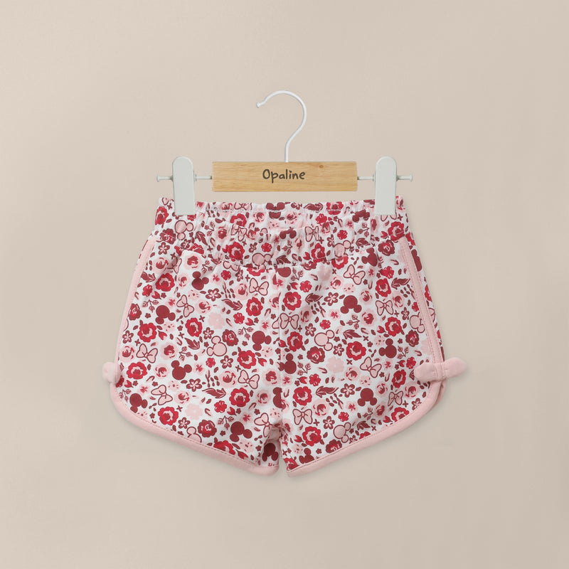 Short Rojo Disney Infant Niña