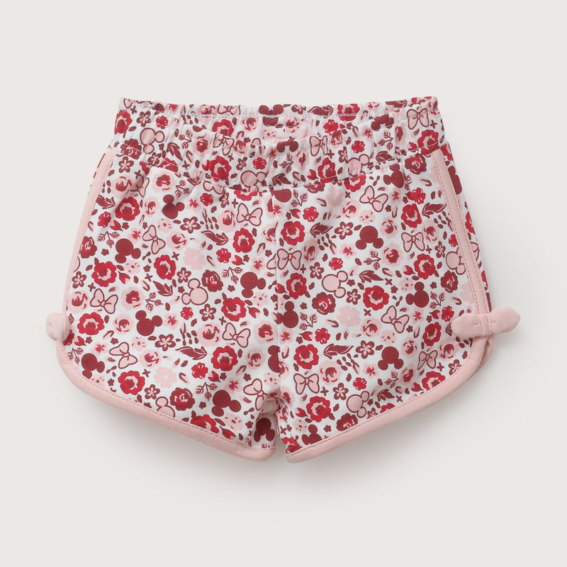 Short Rojo Disney Infant Niña