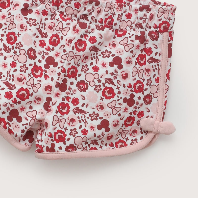 Short Rojo Disney Infant Niña