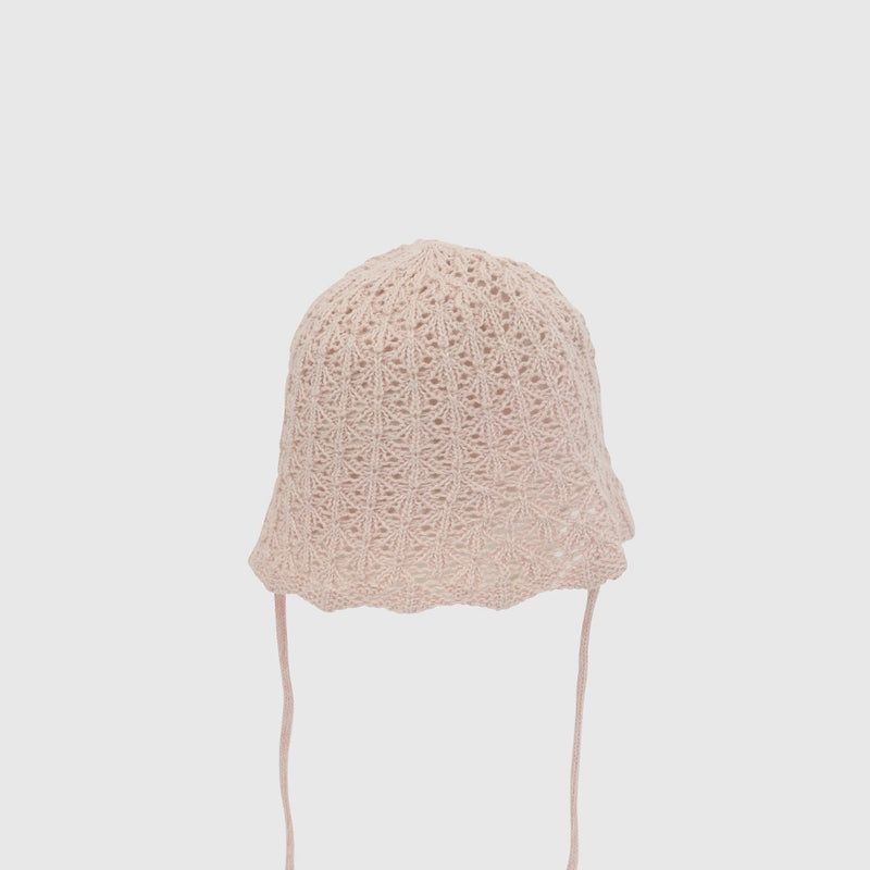 Sombrero algodón niña rosado tu