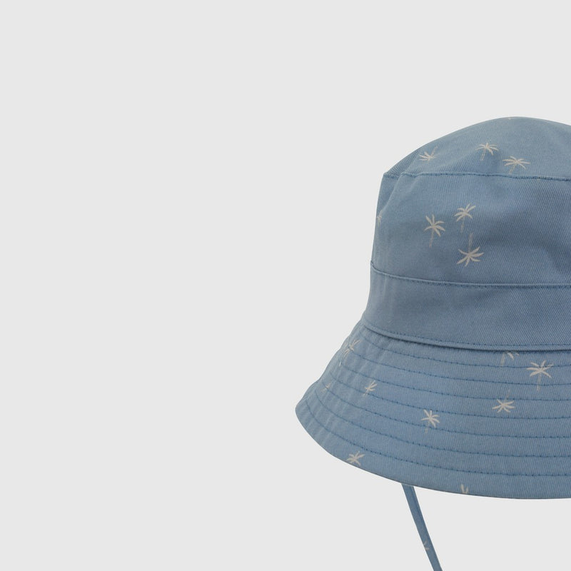 Sombrero Celeste Palmeras De Niño Infantil talla 3/6 M a 12/24M
