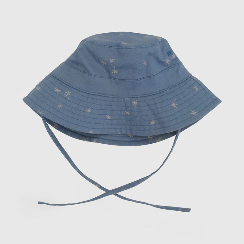 Sombrero Celeste Palmeras De Niño Infantil talla 3/6 M a 12/24M
