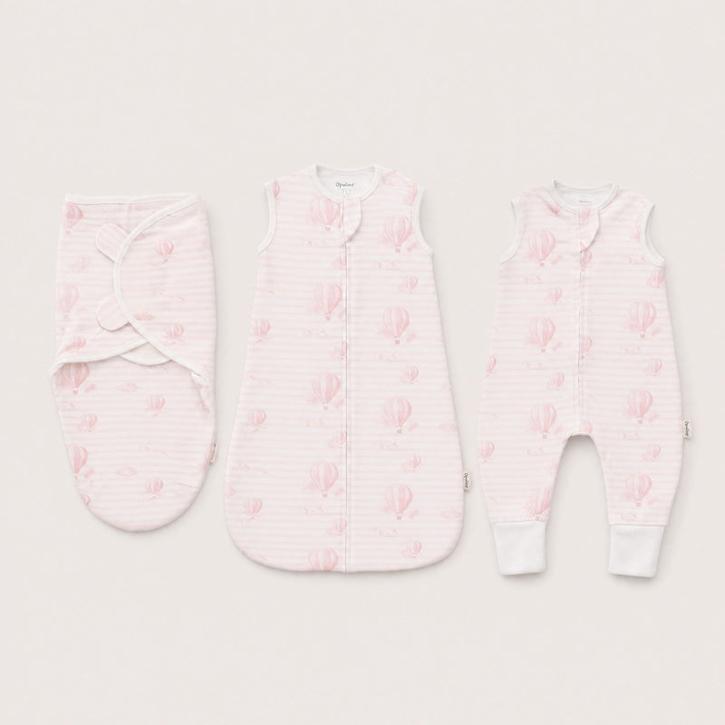 Set 3 Sacos De Dormir Rosado Bebé Niña TOG 1.0
