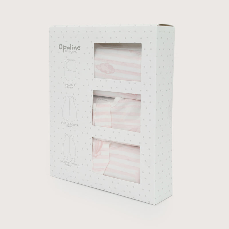 Set 3 Sacos De Dormir Rosado Bebé Niña TOG 1.0