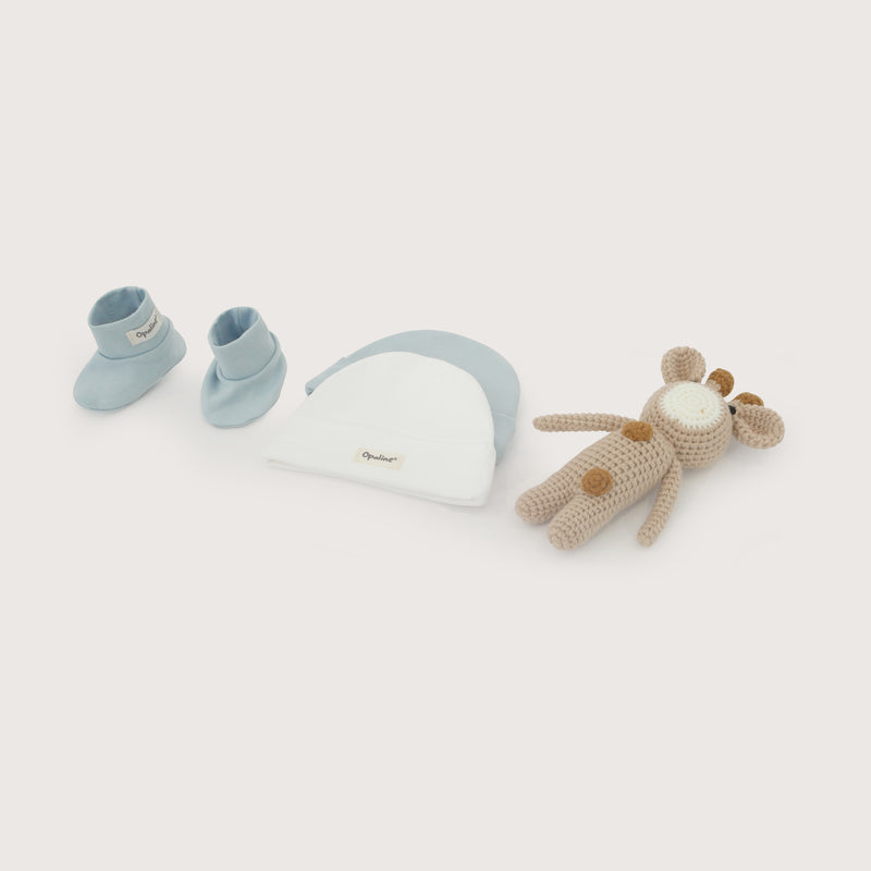 Set De Regalo Celeste Bebé Niño