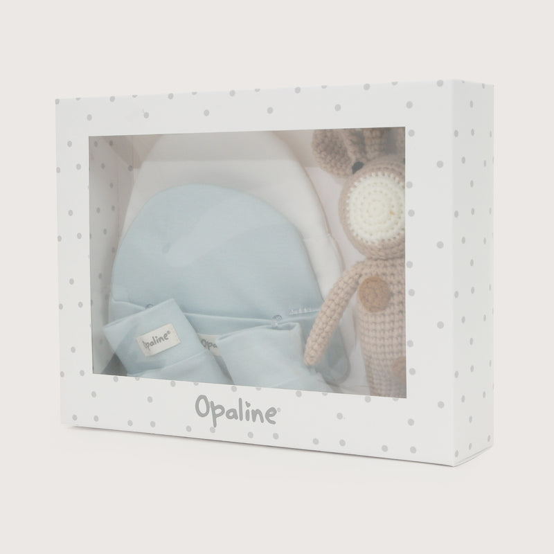Set De Regalo Celeste Bebé Niño