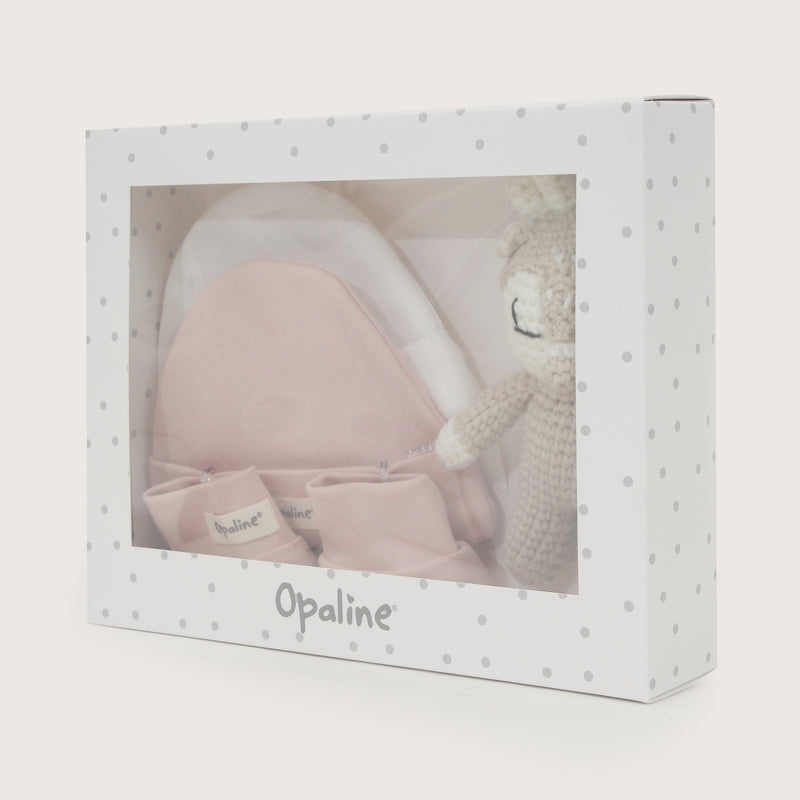 Set De Regalo Rosado Bebé Niña