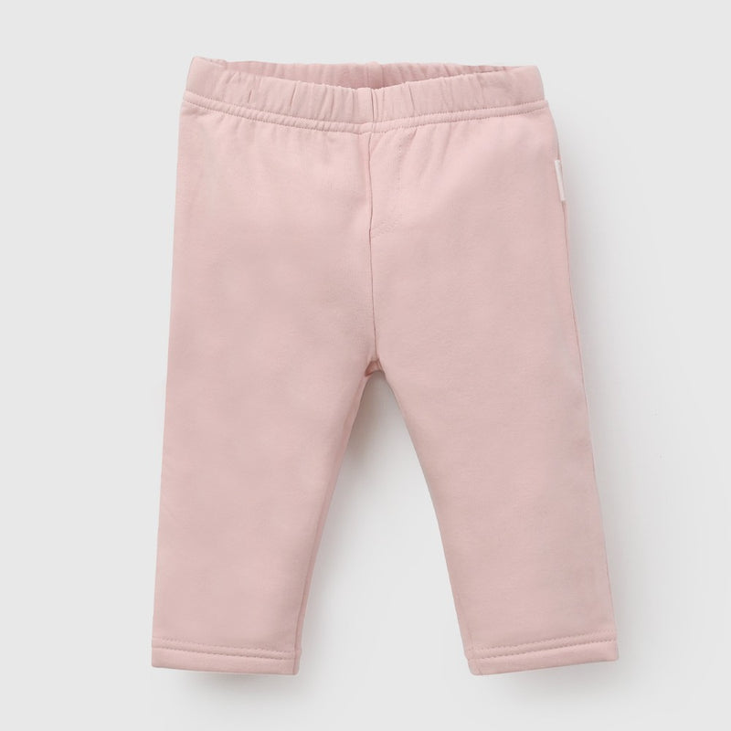 Set poleron/pantalon polycotton Disney Minnie Mouse niña rosado 0-3M a 9-12M