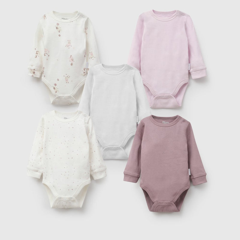 Set body circo rib niña purpura 0/3M a 18/24M