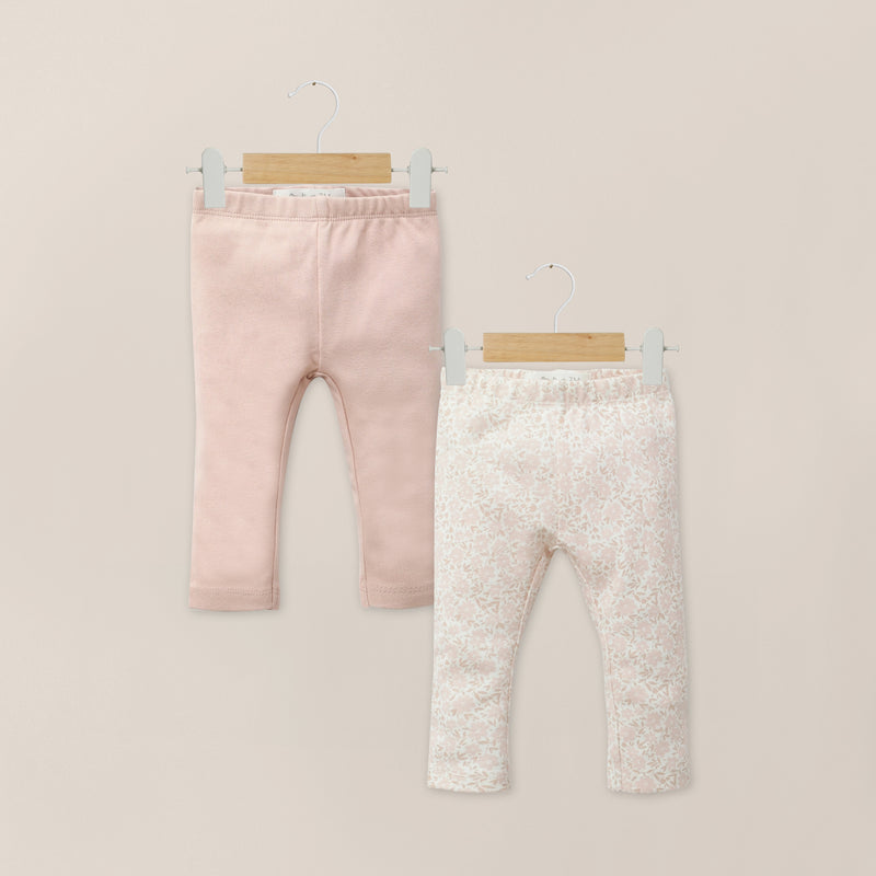 Pack Calzas Rosado Bebé Niña