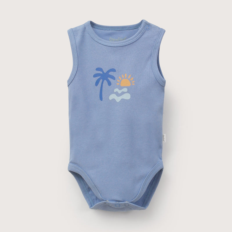 Pack 3 Bodies Azul Bebe Niño