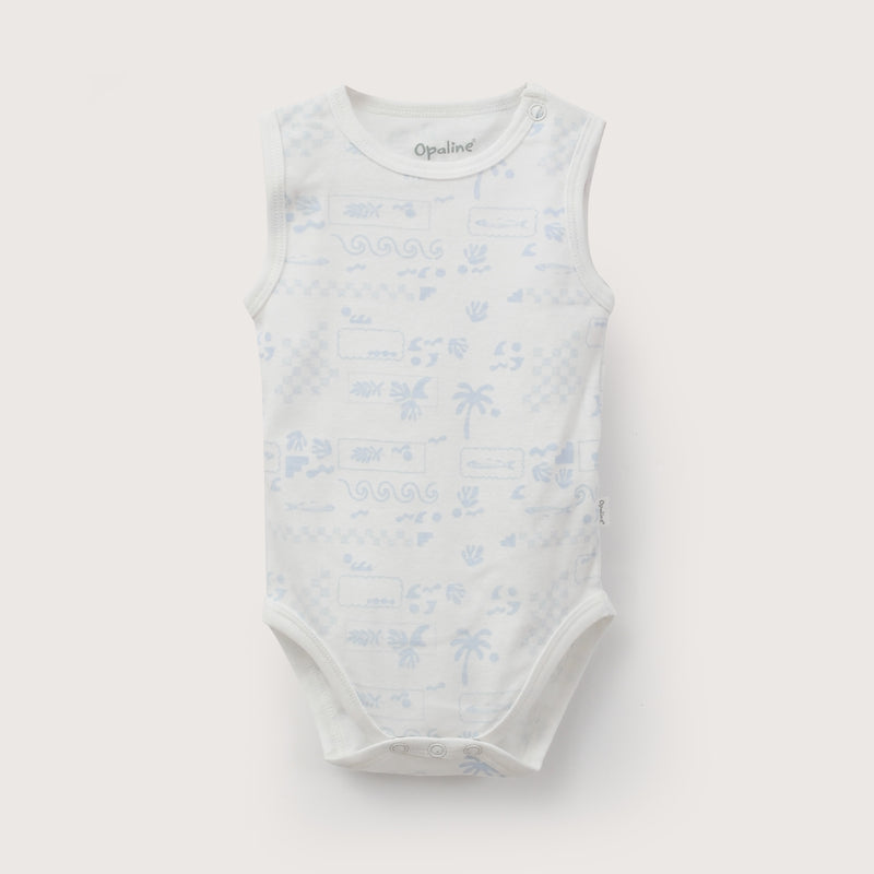 Pack 3 Bodies Azul Bebe Niño