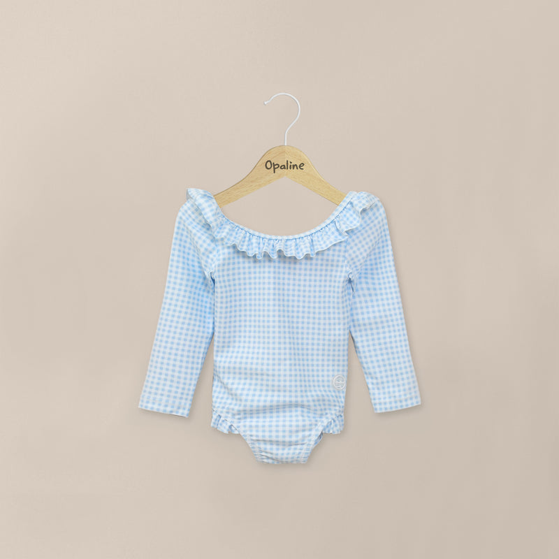Traje De Baño Celeste Infant Niña
