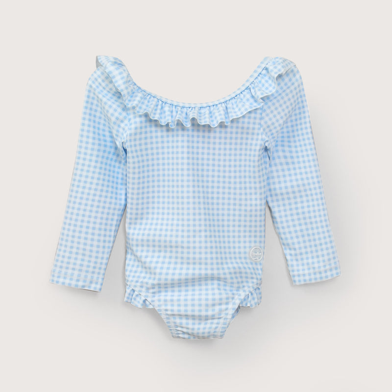 Traje De Baño Celeste Infant Niña