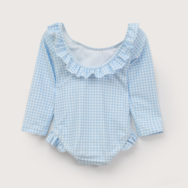 Traje De Baño Celeste Infant Niña
