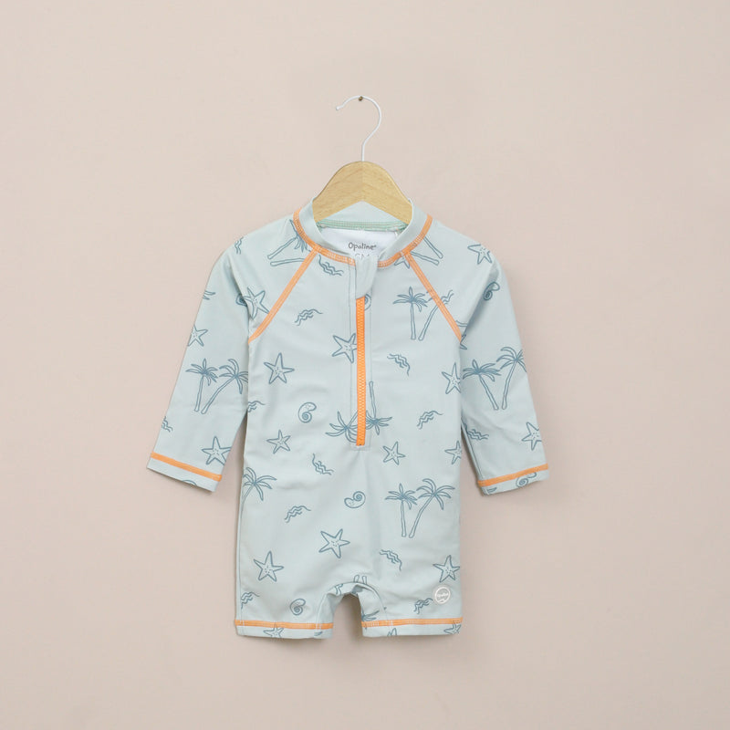 Traje De Baño Verde Infant Niño
