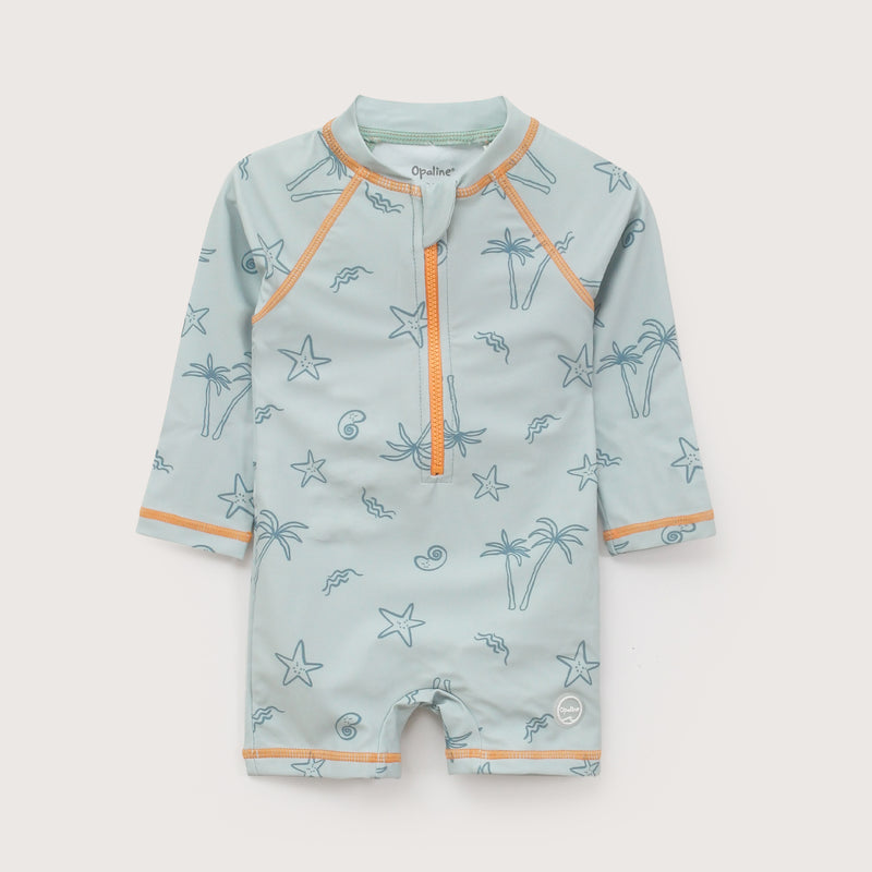 Traje De Baño Verde Infant Niño