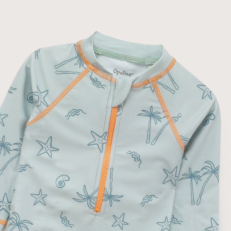 Traje De Baño Verde Infant Niño