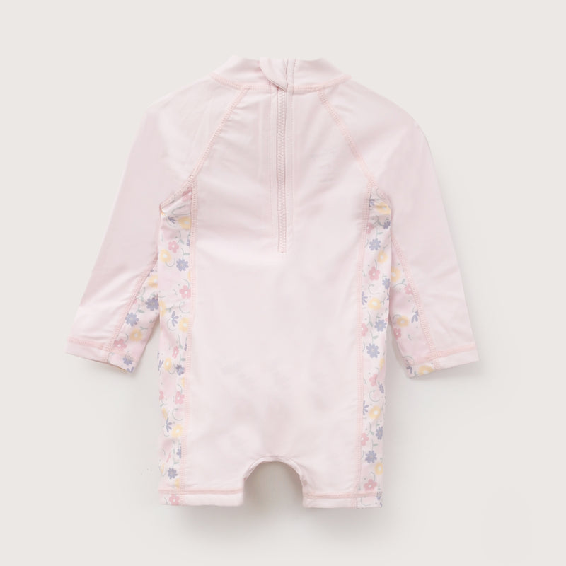 Traje De Baño Manga Larga Disney Rosado Infant Niña