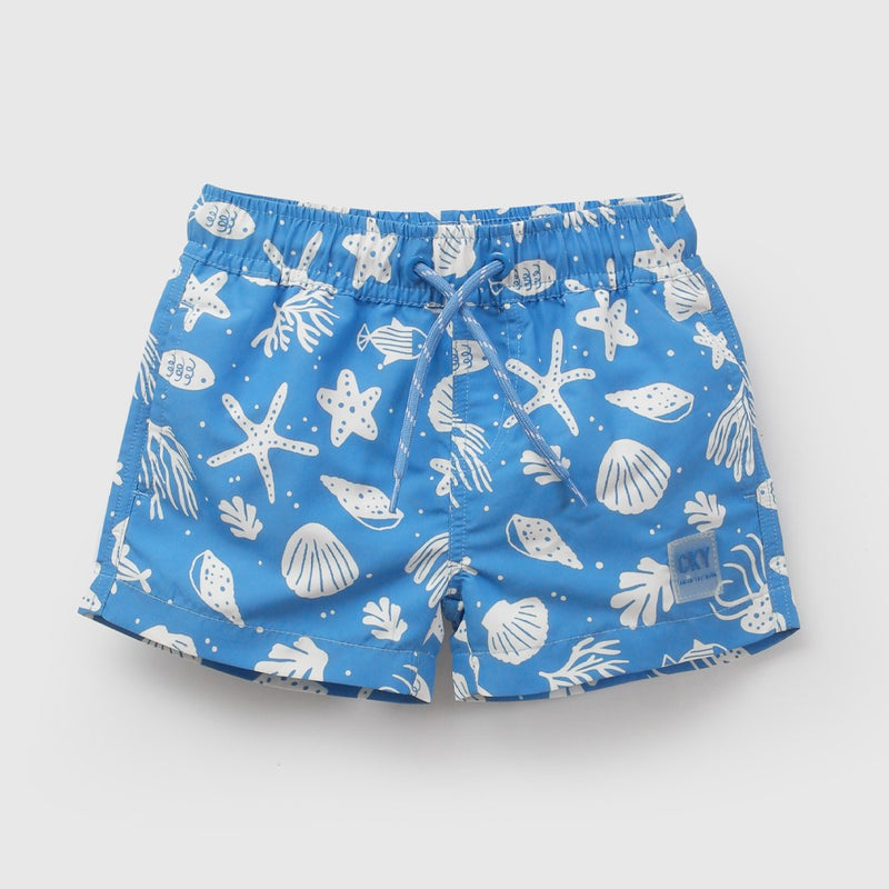 Traje de baño marine niño denim 6-9M a 4-5A