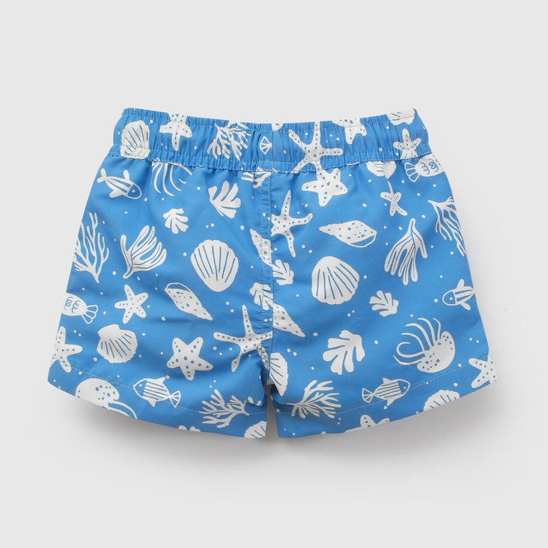 Traje de baño marine niño denim 6-9M a 4-5A