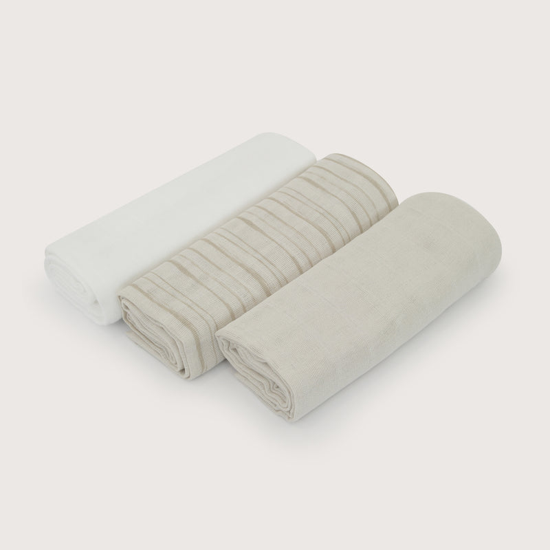 Pack 3 Tuto Beige Bebé Unisex