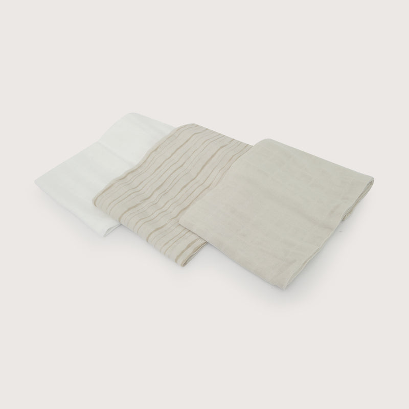 Pack 3 Tuto Beige Bebé Unisex